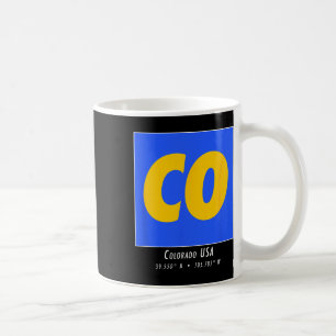Colorado Hiking And Skiing Co Vintage Berg Sport Kaffeetasse