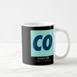 Colorado Hiking And Skiing Co Vintage Berg Sport Kaffeetasse