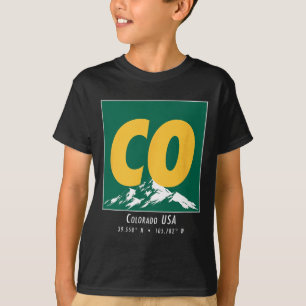 Colorado Hiking And Skiing Co Vintage Berg Sport T-Shirt