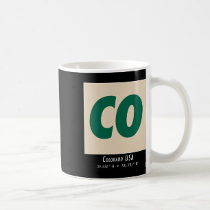 Colorado Hiking And Skiing Co Vintage Mountain Spo Kaffeetasse