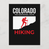 Colorado Hiking – The Centennial State USA Postkarte (Vorderseite)