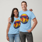 Colorado-Himmel-kurzer Ärmel T-Shirt (Unisex)