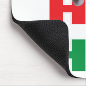 Colorado-HO-HO-HO-Santa-Hat Mousepad (Ecke)