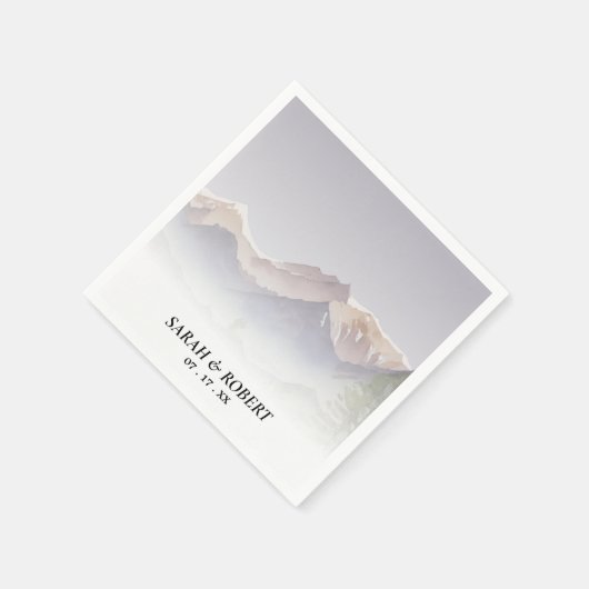 Colorado-Hochzeit Serviette (Ecke)