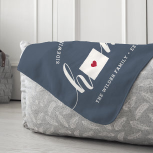 Colorado Home State Personalized Sherpadecke