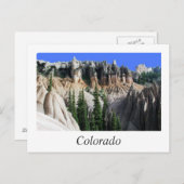 Colorado Hoodoos Postkarte (Vorne/Hinten)