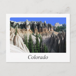 Colorado Hoodoos Postkarte