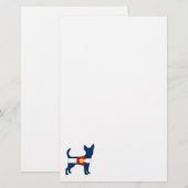 Colorado-Hund Briefpapier (Vorne/Hinten)