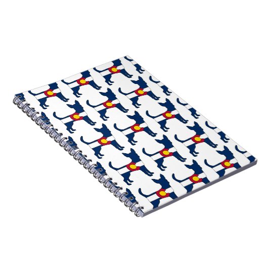 Colorado-Hund Notizblock (Rechte Seite)