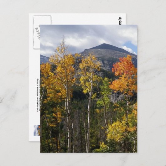 Colorado Inspiration Postkarte (Vorne/Hinten)