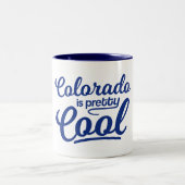 Colorado ist Hübsch Cool Zweifarbige Tasse (Mittel)