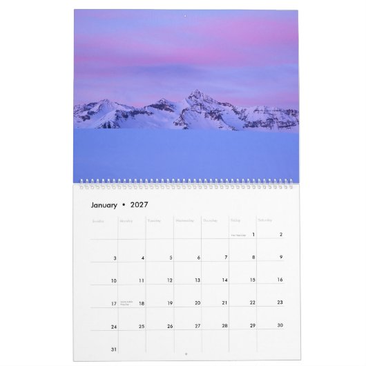 Colorado-Kalender Kalender (Jan 2027)