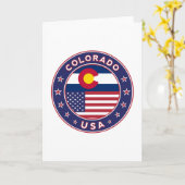 Colorado Karte (Gelbe Blume)