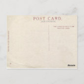 Colorado-Karte Postkarte (Rückseite)