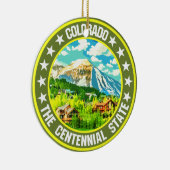 Colorado Keramik Ornament (Rechts)