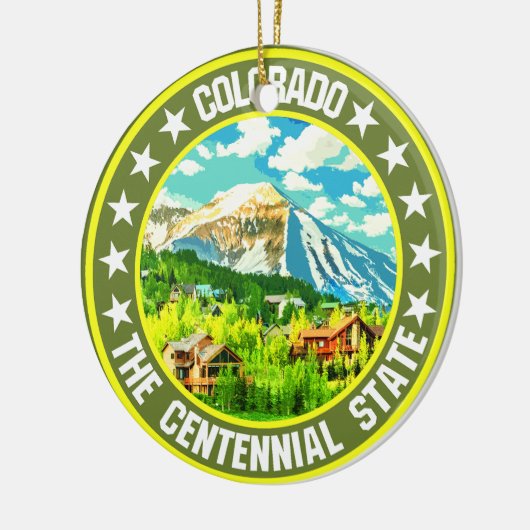 Colorado Keramik Ornament (Links)