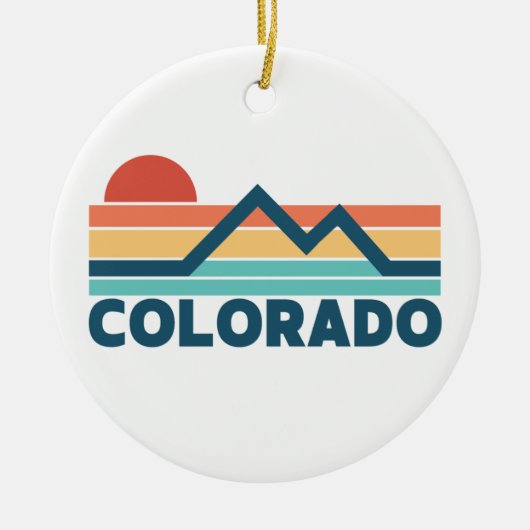 COLORADO KERAMIK ORNAMENT (Vorne)