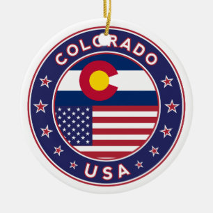 Colorado Keramik Ornament