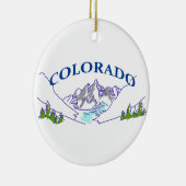 Colorado Keramik Ornament (Rechts)