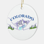 Colorado Keramik Ornament (Links)