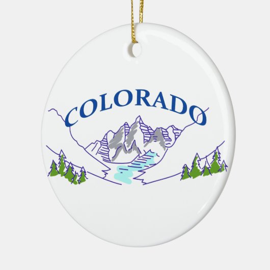 Colorado Keramik Ornament (Links)
