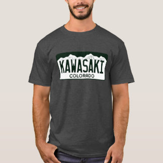 Colorado-Kfz-Kennzeichen: Kawasaki T-Shirt