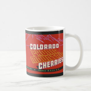 Colorado-Kirschen-Tasse Kaffeetasse