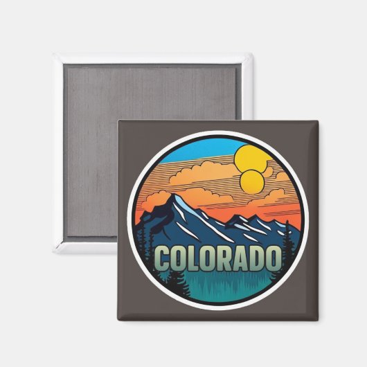 Colorado Kitchen Magnet (Vorderseite/Rückseite)