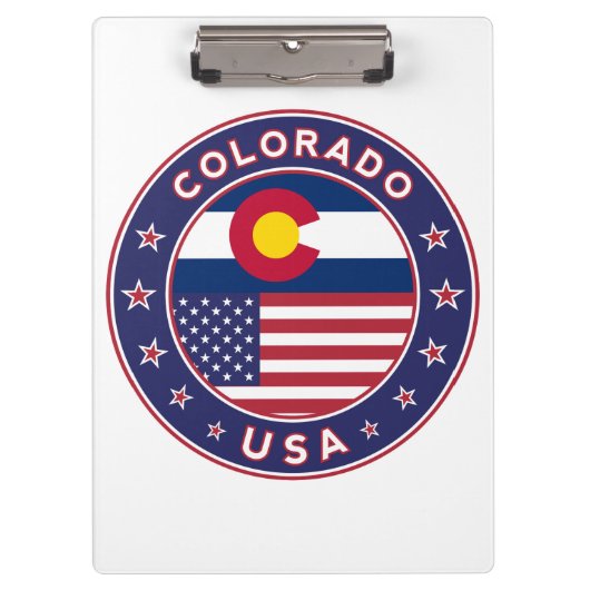 Colorado Klemmbrett (Vorderseite)