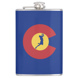Colorado Klettern Flachmann
