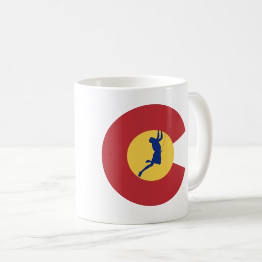Colorado Klettern Kaffeetasse (VorderseiteRechts)