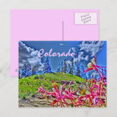 Colorado Kolumne landschaftliche Postkarte (Vorne/Hinten)