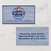 Colorado-Landgeschäfts-Karten Visitenkarte (Vorne/Hinten)