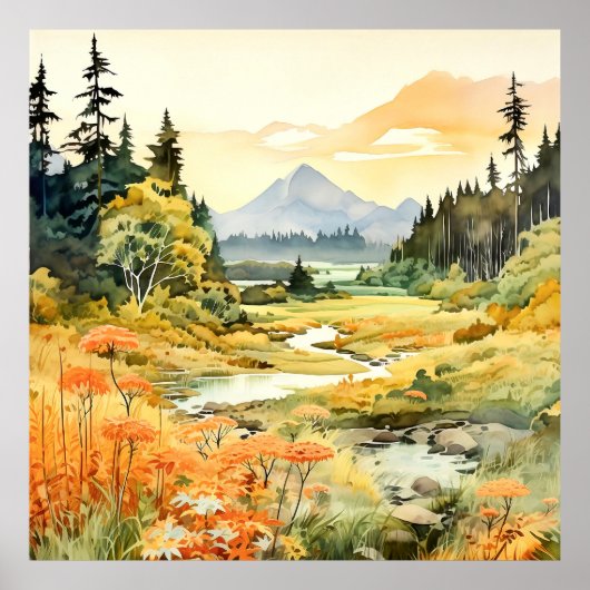 Colorado Landscape Poster (Vorne)