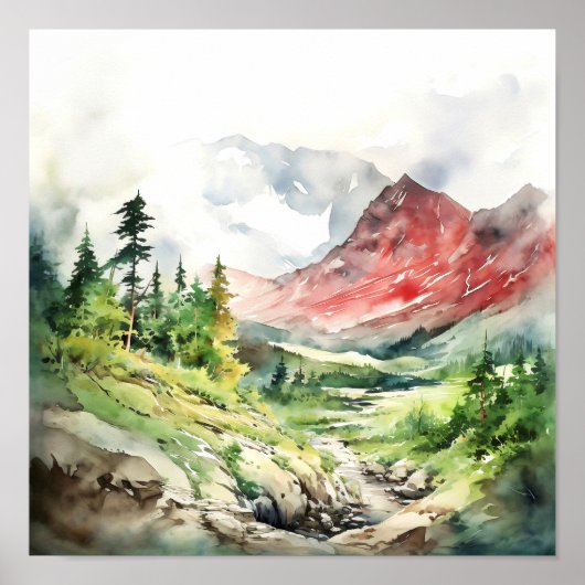 Colorado Landscape Poster (Vorne)