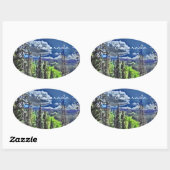 Colorado landschaftliche Aufkleber (Blatt)