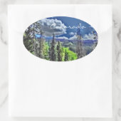 Colorado landschaftliche Aufkleber (Tasche)