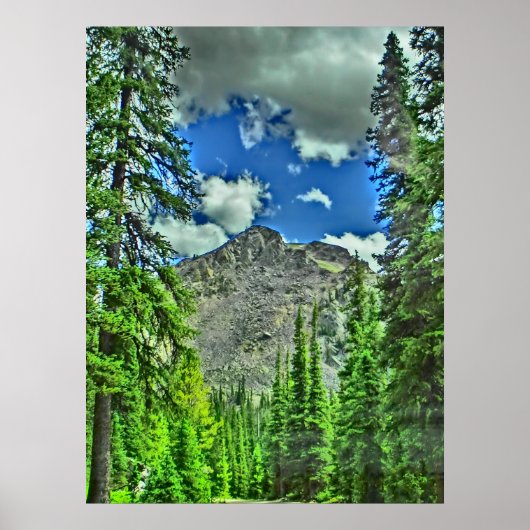 Colorado landschaftliche Leinwand Poster (Vorne)