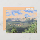 Colorado landschaftliche Postkarte (Vorne/Hinten)