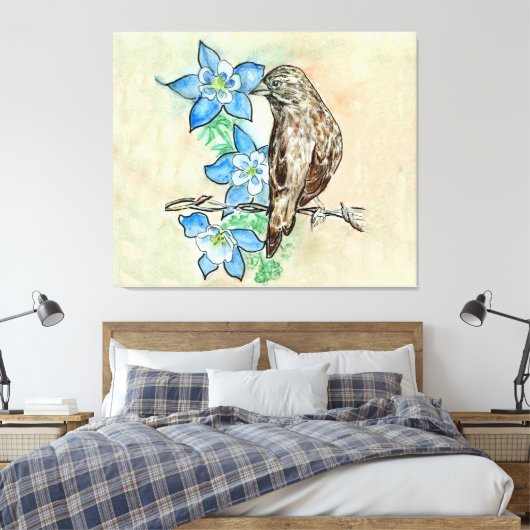 Colorado Leinwanddruck (Insitu (Schlafzimmer))