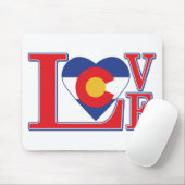 Colorado Liebe Herz Mousepad (Mit Mouse)