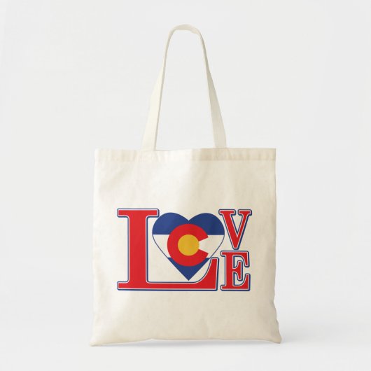 Colorado Liebe Herz Tragetasche (Vorne)