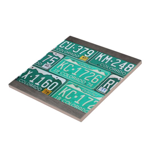 Colorado-Lizenz-Platten-Karten-Keramik-Fliese Fliese (Seite)