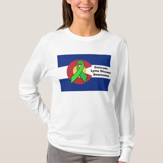 Colorado Lyme Disease Awareness Shirt (Vorderseite)