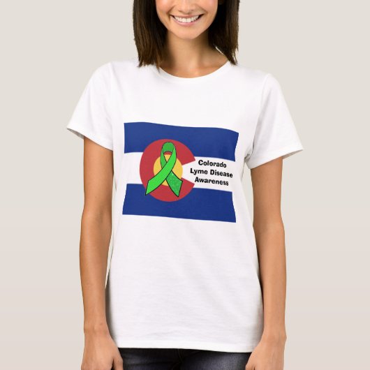 Colorado Lyme Disease Awareness Shirt (Vorderseite)