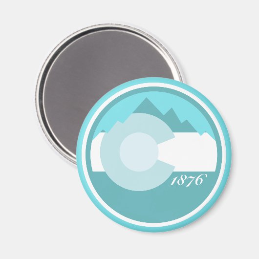 Colorado Magnet (Vorderseite/Rückseite)