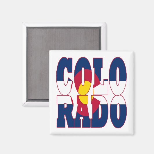 Colorado Magnet (Vorderseite/Rückseite)