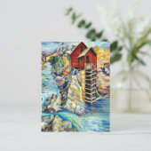 Colorado Malerische Landschaft, Kristallmühle Postkarte (Stehend Vorderseite)