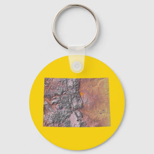 Colorado Map Schlüsselanhänger