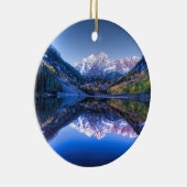 Colorado Maroon Bells im Herbst Keramikornament (Rechts)